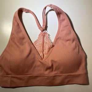 Pink bralette